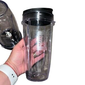 Replacement Kit Ninja Blender Cups for 24 Ounce Cup (2 packs) w/ Lid and blade